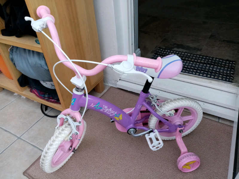 girls butterfly bike